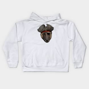 Belgian Malinois Pirate Kids Hoodie